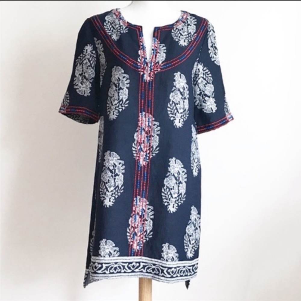 Ranna Gill Anthropologie tunic dress Sz Large
